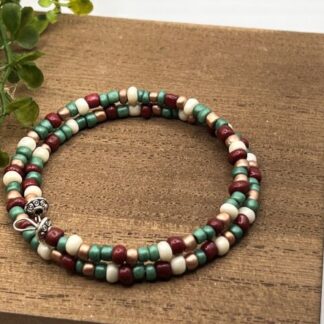 Apple Orchard Seed Bead Boho bracelet