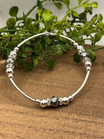 Grey Bangle Bracelet