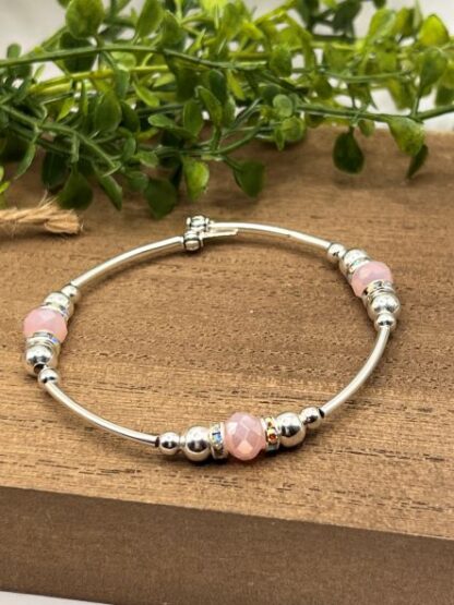 Pink Bangle Bracelet