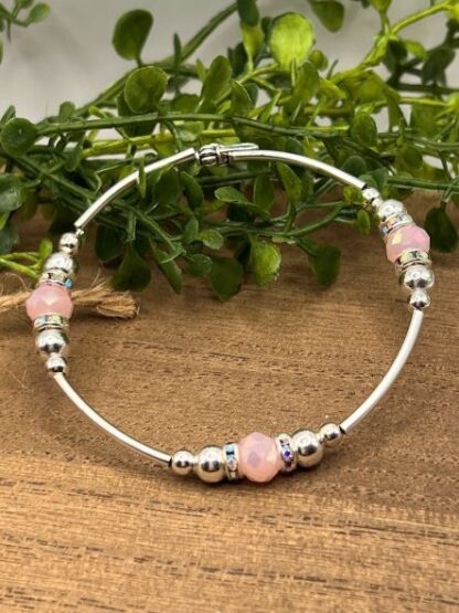 Pink Bangle Bracelet