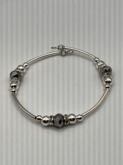 Grey Bangle Bracelet