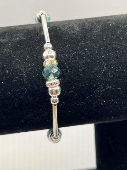Teal Bangle Bracelet