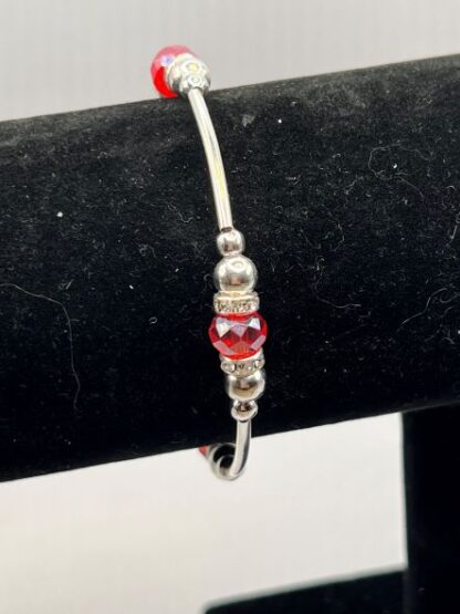 Red Bangle Bracelet