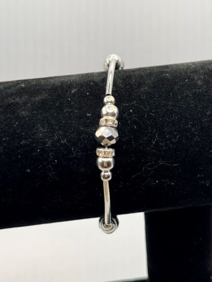 Grey Bangle Bracelet