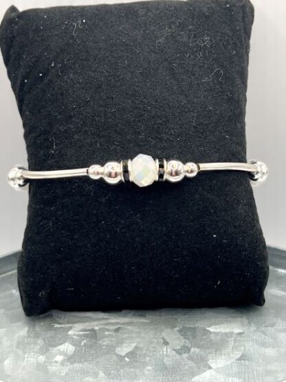 Black & White Bangle Bracelet