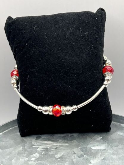 Red Bangle Bracelet