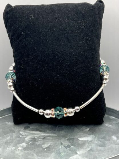 Teal Bangle Bracelet