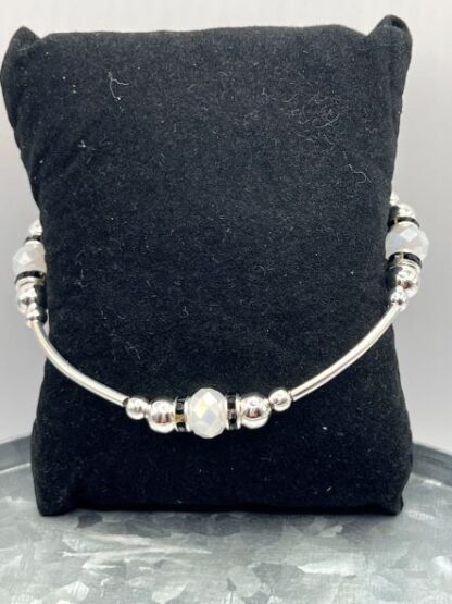Black & White Bangle Bracelet