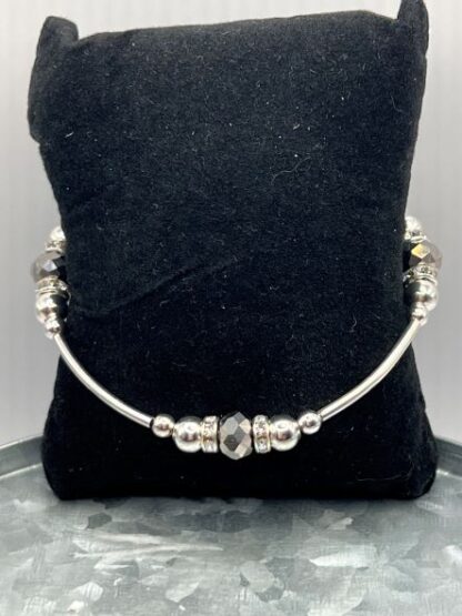 Grey Bangle Bracelet